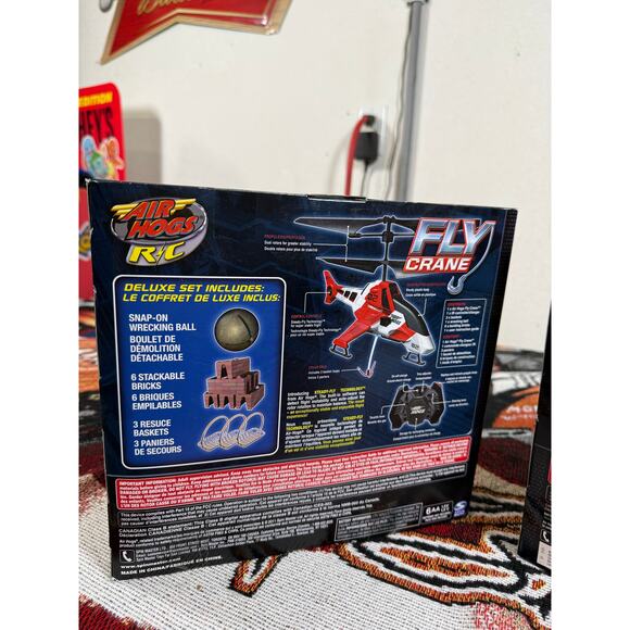 Air Hogs RC Helicopter Bundle – Fly Crane & Sharpshooter Tracer Fire – Brand New - Picture 4 of 5